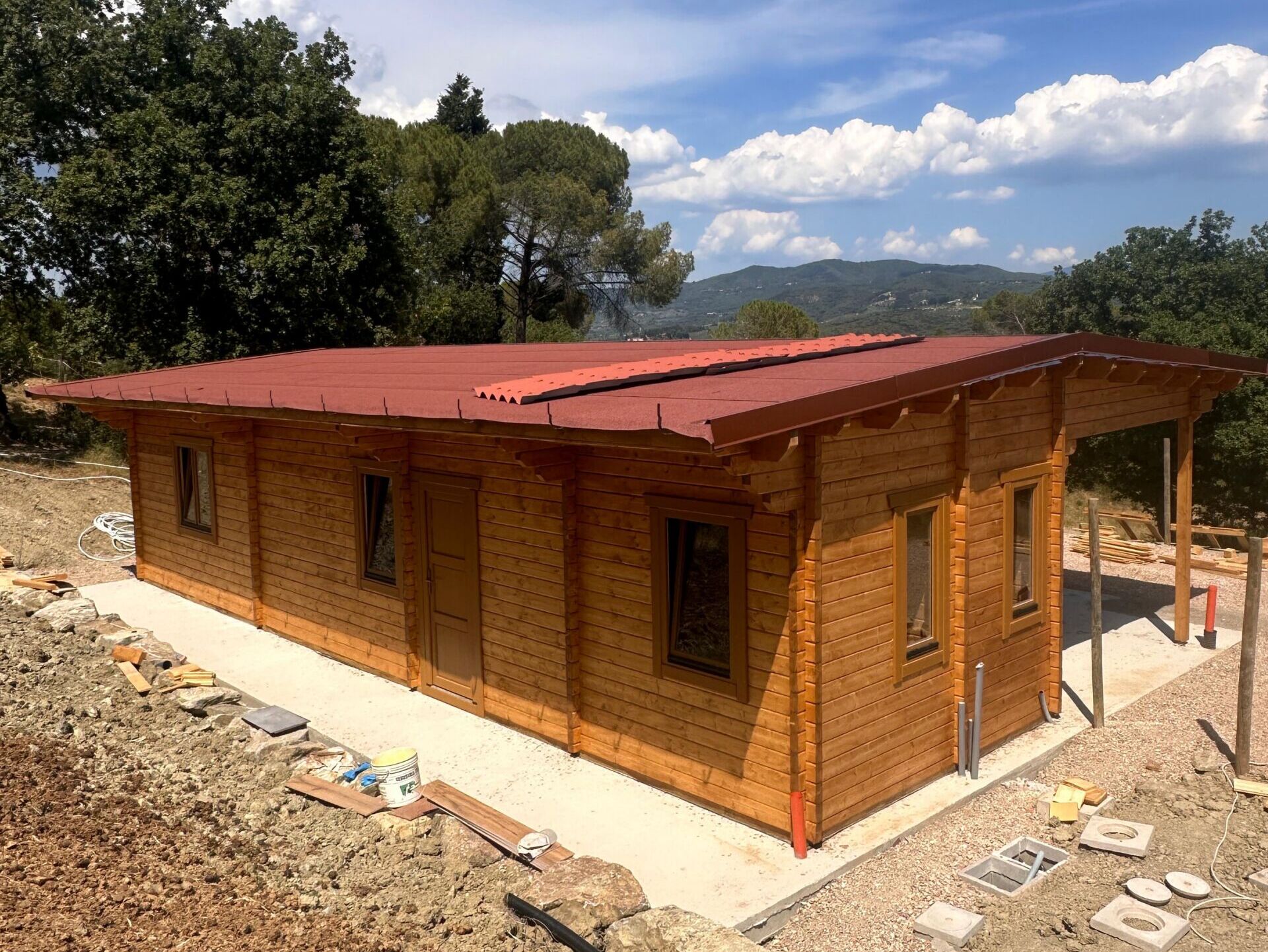 Ristrutturazione casa in legno
